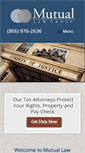 Mobile Screenshot of mutuallawgroup.com